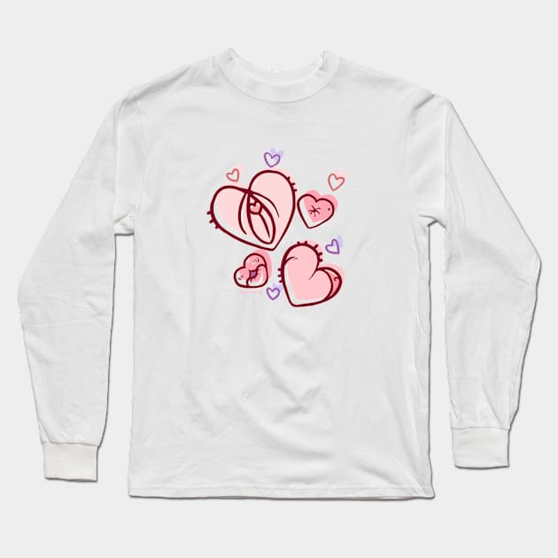 Valentine's Love Long Sleeve T-Shirt by myprofanity